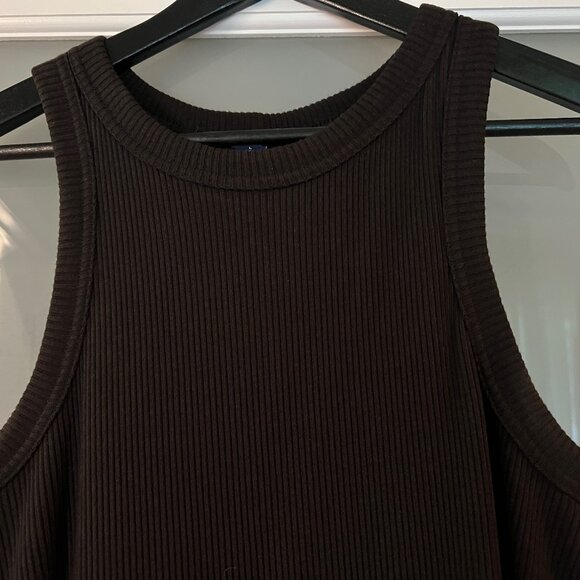 OLD NAVY RIBBED MAXI LENGTH TANK DRESS SIZE L - Picture 3 of 6